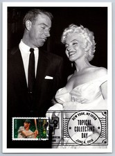 #4697 Baseball All-Stars Joe Dimaggio Maxi Card Joe D & Marilyn Monroe
