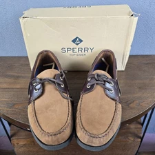 Sperry Top-Sider 0195412 Casual Boat Shoe for Men, Size 11.5 XW Brown Buck