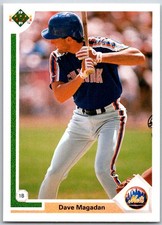 ⚾ 1991 Upper Deck #177d Dave Magadan New York Mets