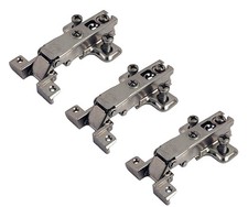 Cerniera Ferrari Slide-on apertura 95°con base per anta profilo in alluminio