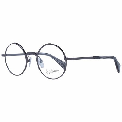 Yohji Yamamoto YY3007 902 Panto Optical Brille Brillengestell Grau 47mm Unisex
