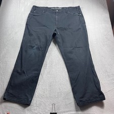 Duluth Trading Co Flex Fire Hose Relaxed Fit Black Work Pants 44x30 Mens