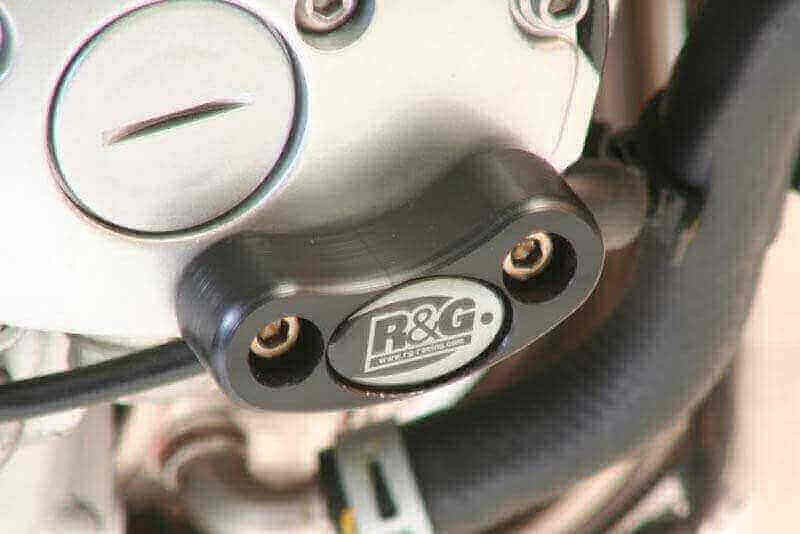 Évitez la casse du moteur Yamaha FZ1 avec ce slider droit ECS0038BK