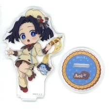 KNY ufotable Cafe x Machi Asobi Valentine '25 Aoi Kanzaki Acrylic Sta Japan B308
