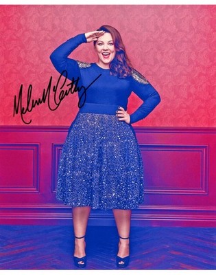 Original signiertes Foto von Melissa McCarthy 10x8 + COA