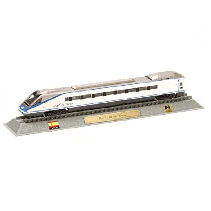 Renfe ETR 490 Alaris Spain 1:160 Ferrocarril Locomotora escala DelPrado LOC032