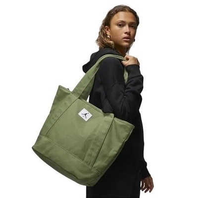 Nike Jordan Flight Carryall Tote Bag 38 L Water Resistant Olive Green WA0731-EF9