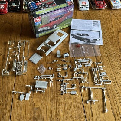 AMT 1969 Ford Torino Cobra Model Car  INCOMPLETE For PARTS