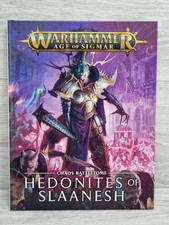 Warhammer Age of Sigmar Chaos BattleTome Hedonites of Slaanesh Hardcover book