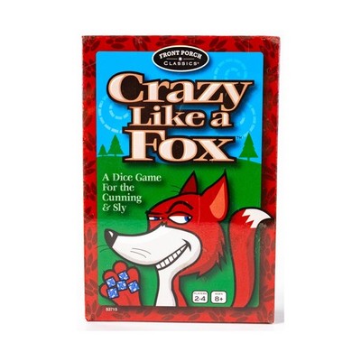 University Games Dice Game Crazy Like a Fox Box SW (VG+/New)