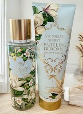 Victoria  s Secret Sparkling Blooms Set Fine Fragrance Mist  Body Lotion