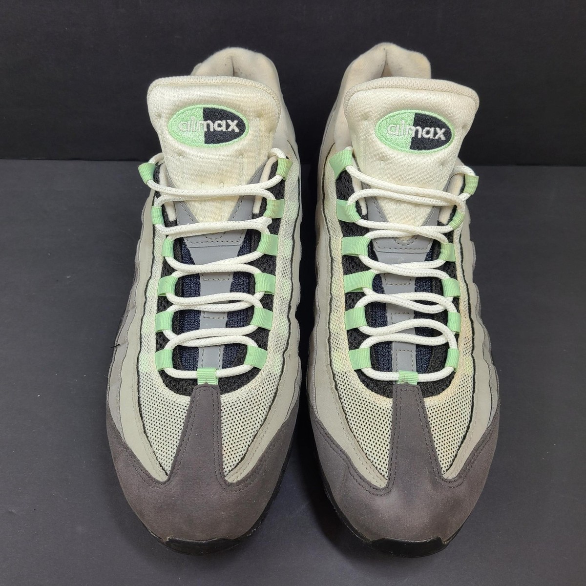 Nike Air Max 95 OG Fresh Mint CD7495-101 Men's Shoes Gray/Green US