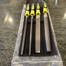 Snap On Sghbf600ahv Hi Viz 4 Pc File Handle Set With Pouch New Snap On Sghbf600ahv Hi Viz 4 Pc File Handle Set With Pouch New