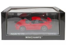 MINICHAMPS Porsche 911 GT3 2009 1/43 Red Diecast Model Car Used