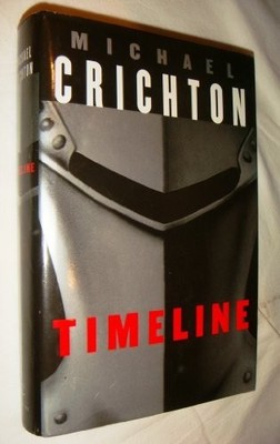 Timeline (Random House Large Print) by Crichton, Michael Hardback Book The Fast