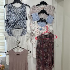 Lot of 8 Sleeveless Tops Pre Owned My Favorites Many Styles Most Size Medium