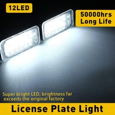 For Ford C-MAX Ka+ Kuga Mondeo Ranger S-MAX SMD Led Number License Plate Lights