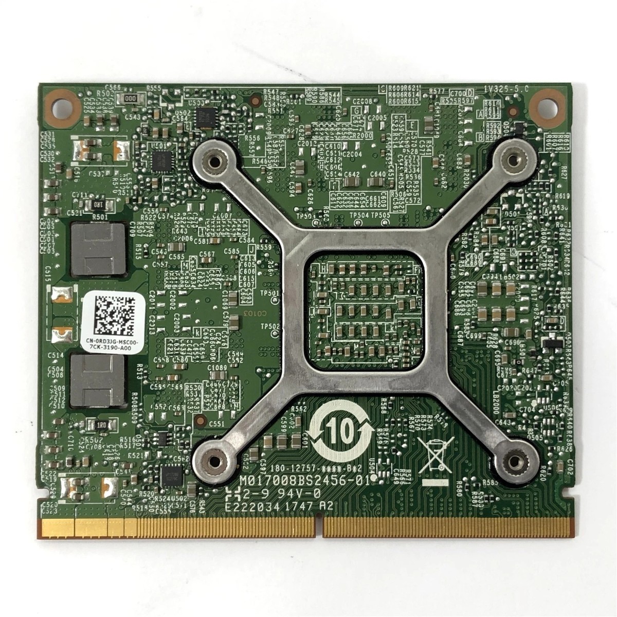 New Genuine Dell 4GB nVidia Quadro M1200 Graphics Card RD3JG 0