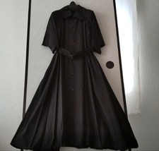 USED RARE YOHJI YAMAMOTO COAT DRESS GOOD