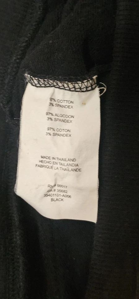 Vintage Bebe Low Rise Rhinestones Studded Flared Sweatpants Black Women's Size S - Image 3 of 4