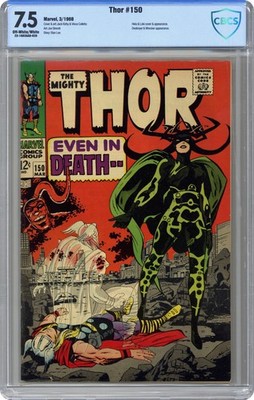 Thor #150 CBCS 7.5 1968 22-1683AAD-020