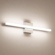 LED Bathroom Vanity Light Bar 24Inch 14W IP44 Chrome Shining over Mirror Lightin