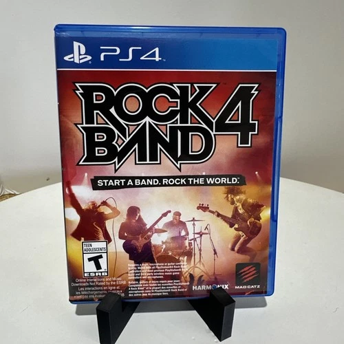 Rock Band 4 (Sony PlayStation 4, 2015) PS4 Game Disc And Case