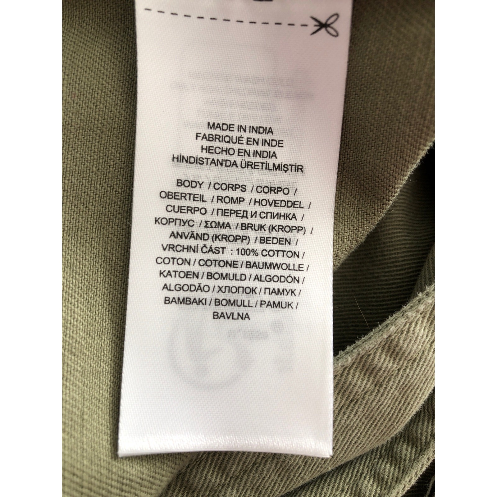 Lauren Ralph Lauren Cargo Pants Women's 20W Cotton Twill Wide Leg Green NEW thumbnail 6