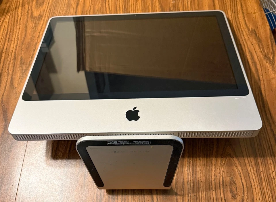 Apple iMac 20-inch Core 2 Duo 2.4GHz 4GB RAM 1 TB HDD;Mouse;Kbd;Remote;Orig Box. - Image 4 of 4