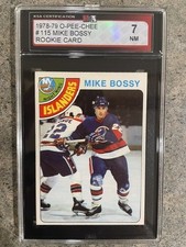 1978-79 OPC #115 Mike Bossy Rookie Card!!! KSA 7. rookie card picture