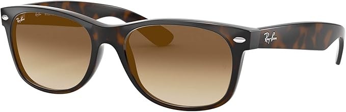 Ray-Ban New Wayfarer RB2132 710/51 52mm Light Havana / Light Brown