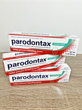 PARODONTAX Toothpaste 3pack HelpsPrevent Bleeding Clean Mint 3.4oz/exp 2026/3