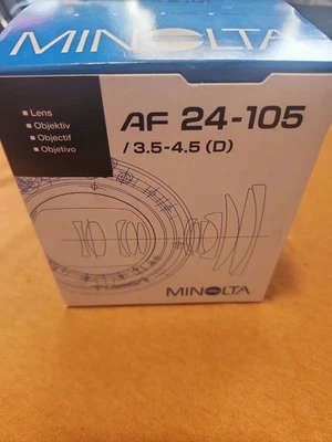 Minolta AF 24-105mm /3.5-4.5 D Lens - Image 1 of 4
