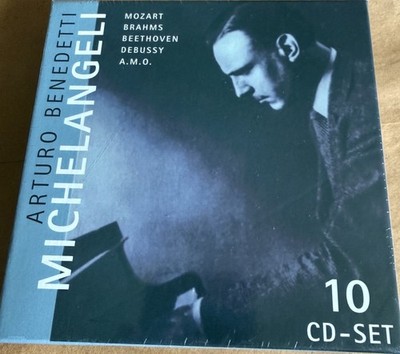 Arturo Benedetti Michelangeli 10 CD Box Set SEALED Membran Mozart Brahms Debussy