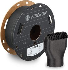 Polymaker Fiberon PA6-CF20 Carbon Fiber Nylon Filament 1.75Mm, Black, 0.5Kg