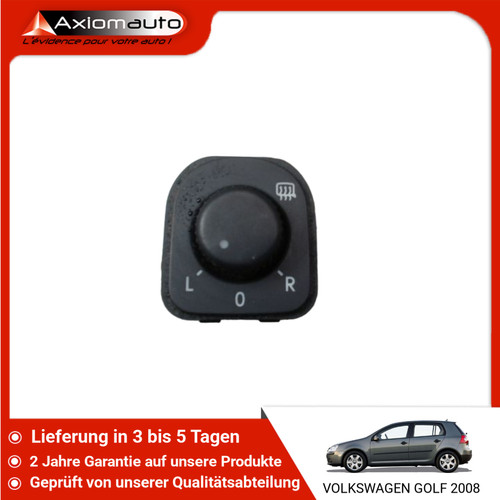 🇩🇪 ELEKTRISCHE AUSSEN-RÜCKSPIEGEL-STEUERUNG ➤ VOLKSWAGEN GOLF V (1K)
