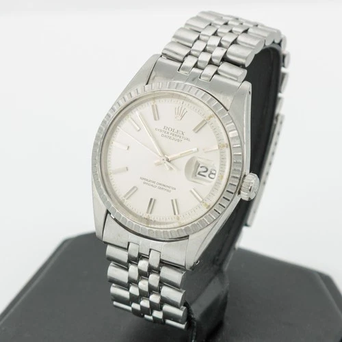 As-Is Men's Rolex Datejust 36mm Stainless Ref.1603 White Dial Watch W253781-1