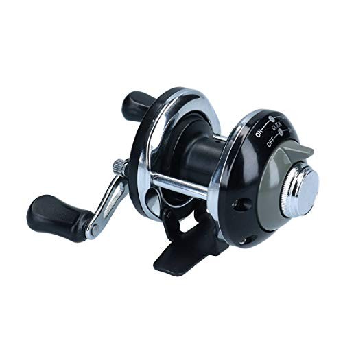 Mulinello da Pesca/Wakasagi Daiwa Coronet 2 Fori Manico Destro Nero (Modello ... - Foto 2 di 8