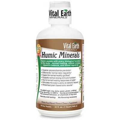 Humic Minerals-70+ Trace Minerals with Naturally Occurring Fulvic Acid,