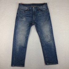 Levi's 559 Jeans Mens 36x30 Blue Relaxed Straight Fit Medium Wash Denim 