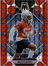 Mosaico Panini 2023 rojo #345 Marte Mapu - FB