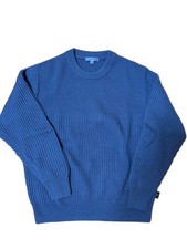 UNIQLO JW Anderson Blue Crew Neck Knit M Street Style Casual Pullover