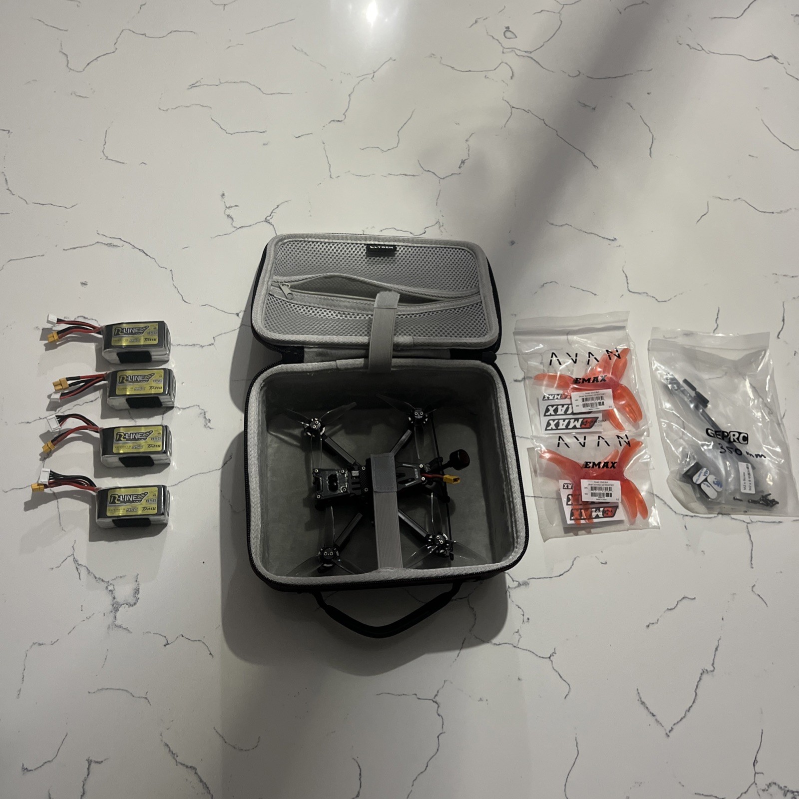 GEPRC 3.5 With Tbs Crossfire Receiver And Dji Air Unit