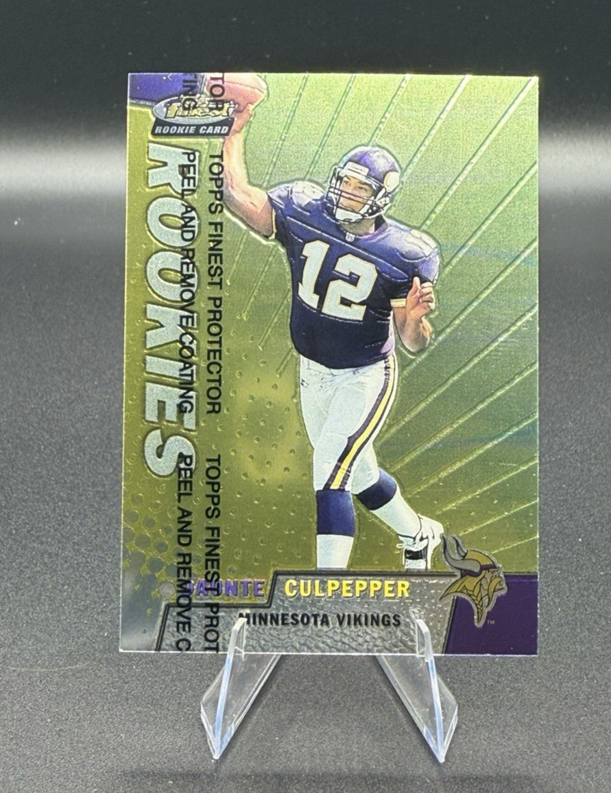1999 Topps Finest - Rookies Daunte Culpepper #151 (RC)