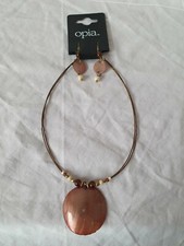 Opia Necklace & Earring Set Fashion Jewellery - BNWT