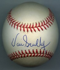 VIN SCULLY Signed Baseball 1965 1988 Dodgers HOF Dodgers JSA Authenticated NICE!