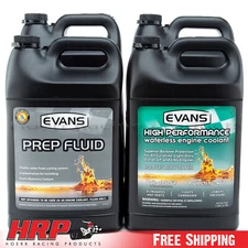 (3)Evans Waterless Coolant EC53001 High Performance & (1) EC42001