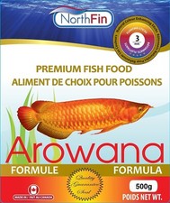 NORTHFIN AROWANA FORMULA FISH FOOD 500 GRAM BAG 3 mm STICKS