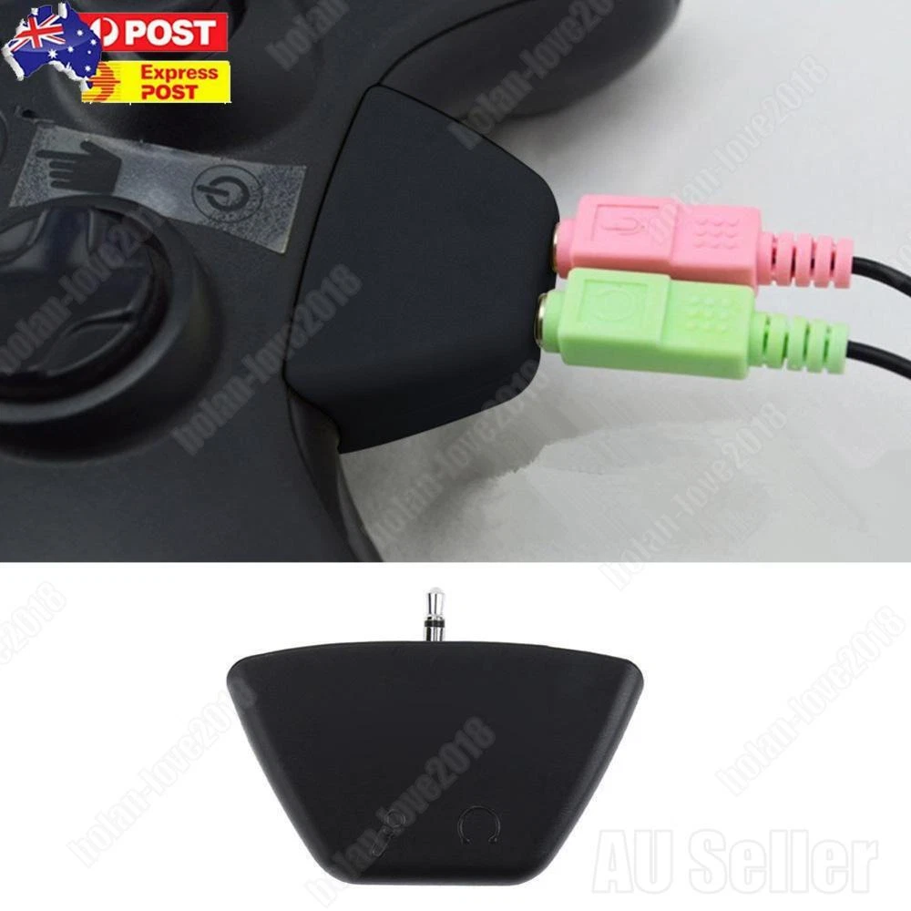 3.5mm Jack Micphone Earphone to 2.5mm Audio Adapter for Xbox 360