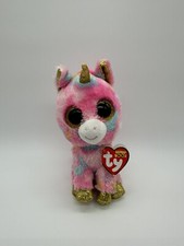 Ty Beanie Boos Fantasia Unicorn 6 Inches pink plush with tags